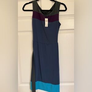 Banana Republic Blue, Gray, & Purple Women's Dress